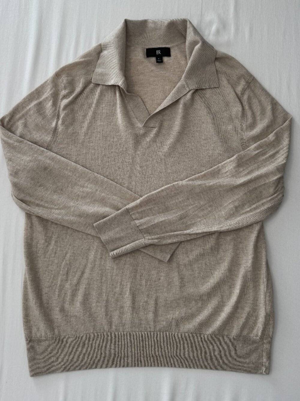 Banana Republic Men's Cashmere Silk Sweater Polo